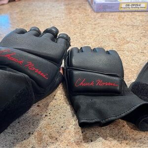 Chuck Norris boxing gloves